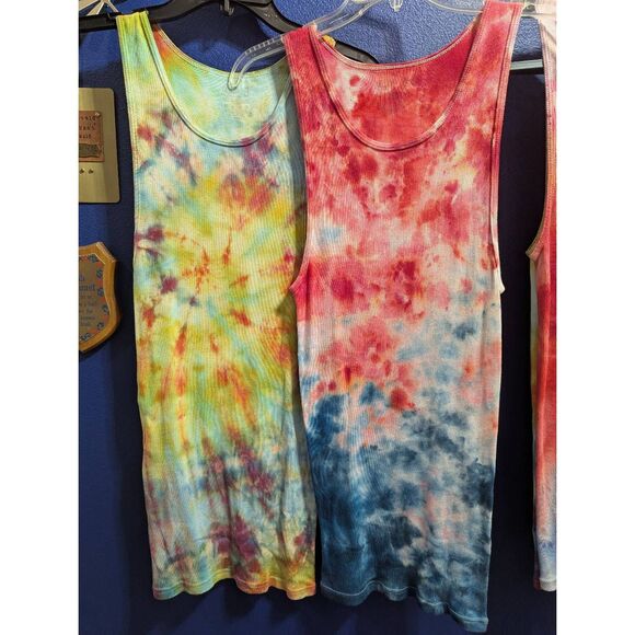 Pair of Tie Dye Tanks - Picture 1 of 7